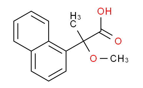 CAS No. 63628-25-1, 2-Methoxy-2-naphthalen-1-yl-propionic acid