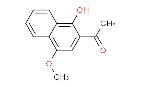 CAS No. 73584-59-5, 1-(1-Hydroxy-4-methoxy-naphthalen-2-yl)-ethanone