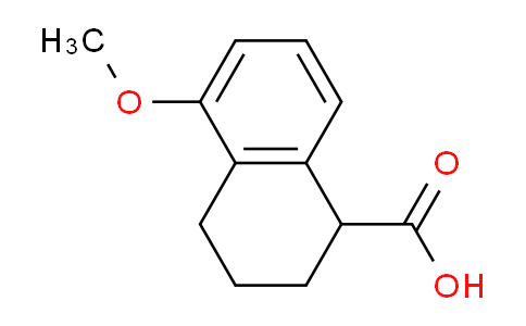 CAS No. 80858-96-4, 5-methoxy-1,2,3,4-tetrahydronaphthalene-1-carboxylic acid