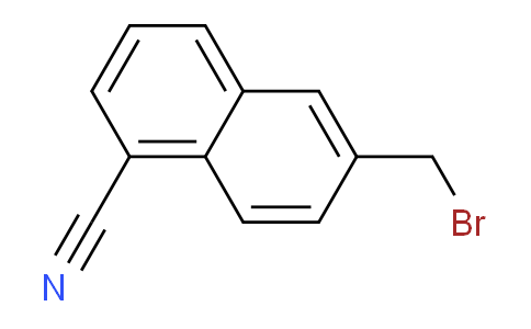 CAS No. 81940-37-6, 6-(bromomethyl)-1-naphthonitrile
