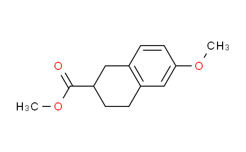 CAS No. 2473-19-0, methyl 6-methoxy-1,2,3,4-tetrahydronaphthalene-2-carboxylate