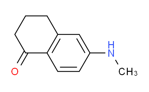 CAS No. 31435-76-4, 6-(Methylamino)-3,4-dihydronaphthalen-1(2H)-one