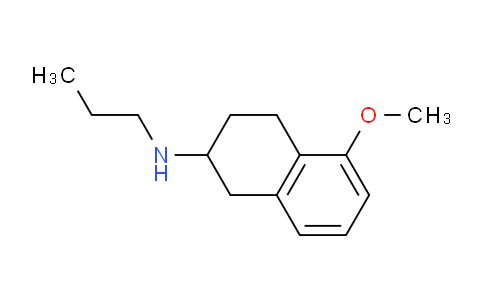 CAS No. 3899-07-8, 5-methoxy-N-propyl-1,2,3,4-tetrahydronaphthalen-2-amine