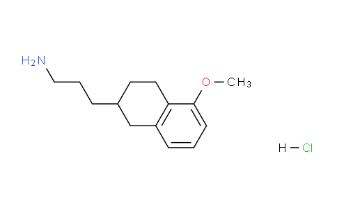 CAS No. 3904-24-3, 3-(5-methoxy-1,2,3,4-tetrahydronaphthalen-2-yl)propan-1-amine hydrochloride