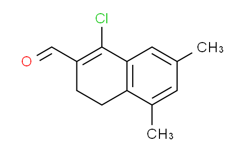 CAS No. 443305-29-1, 1-Chloro-5,7-dimethyl-3,4-dihydro-naphthalene-2-carbaldehyde
