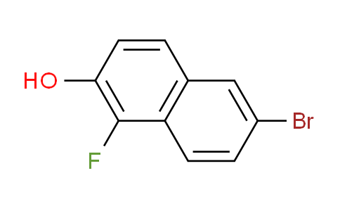 CAS No. 442150-49-4, 6-Bromo-1-fluoronaphthalen-2-ol