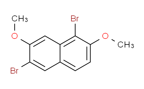 CAS No. 4614-12-4, 1,6-dibromo-2,7-dimethoxynaphthalene