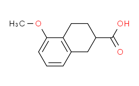CAS No. 53568-17-5, 5-Methoxy-1,2,3,4-tetrahydronaphthalene-2-carboxylic acid