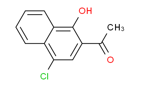 CAS No. 530740-47-7, 1-(4-Chloro-1-hydroxy-naphthalen-2-yl)-ethanone
