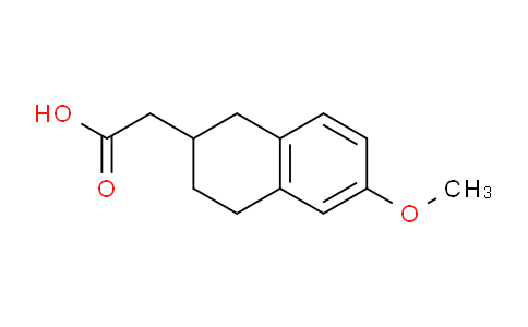 CAS No. 57351-00-5, (6-Methoxy-1,2,3,4-tetrahydro-naphthalen-2-yl)-acetic acid