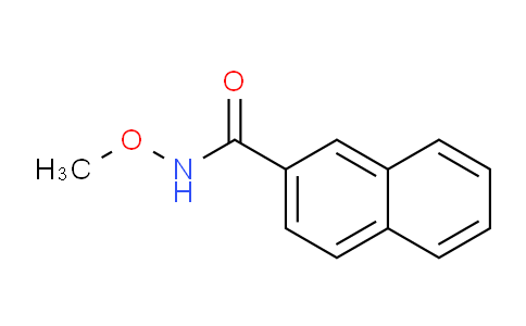CAS No. 76749-35-4, N-methoxy-2-naphthamide