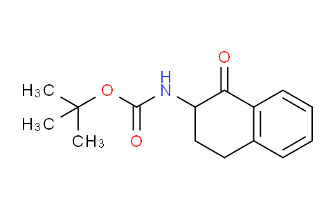 CAS No. 75834-57-0, (1-Oxo-1,2,3,4-tetrahydro-naphthalen-2-yl)-carbamic acid tert-butyl ester