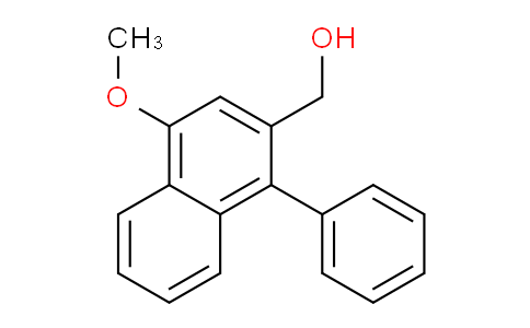 CAS No. 76694-22-9, (4-methoxy-1-phenylnaphthalen-2-yl)methanol