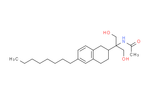 CAS No. 945632-83-7, N-(1,3-dihydroxy-2-(6-octyl-1,2,3,4-tetrahydronaphthalen-2-yl)propan-2-yl)acetamide