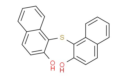 CAS No. 17096-15-0, 1,1'-Thiobis(naphthalen-2-ol)