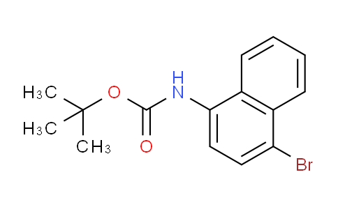 CAS No. 168169-11-7, tert-Butyl (4-bromonaphthalen-1-yl)carbamate