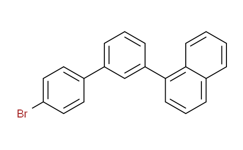 CAS No. 1268954-77-3, 1-(4'-bromo-[1,1'-biphenyl]-3-yl)naphthalene