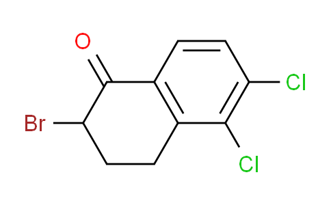 CAS No. 1354965-93-7, 2-bromo-5,6-dichloro-3,4-dihydronaphthalen-1(2H)-one