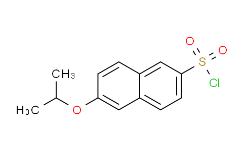 CAS No. 1381947-83-6, 6-Isopropoxynaphthalene-2-sulfonyl chloride