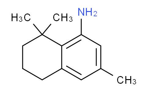 CAS No. 149620-31-5, 3,8,8-trimethyl-5,6,7,8-tetrahydronaphthalen-1-amine