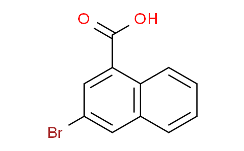 CAS No. 16726-66-2, 3-Bromo-naphthalene-1-carboxylic acid