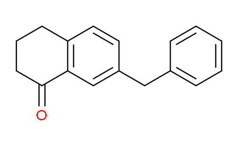CAS No. 210972-11-5, 7-benzyl-3,4-dihydronaphthalen-1(2H)-one