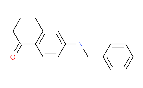 CAS No. 928623-38-5, 6-(benzylamino)-3,4-dihydronaphthalen-1(2H)-one