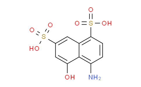 CAS No. 130-23-4, 4-amino-5-hydroxynaphthalene-1,7-disulfonic acid