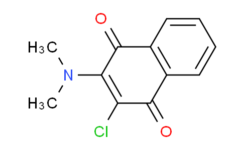 CAS No. 5350-26-5, 2-chloro-3-(dimethylamino)naphthalene-1,4-dione