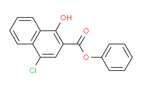 CAS No. 36268-75-4, Phenyl 4-chloro-1-hydroxy-2-naphthoate