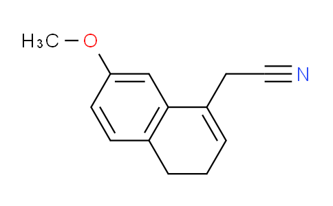 CAS No. 861960-34-1, 7-Methoxy-3,4-dihydro-1-naphthalenylacetonitrile