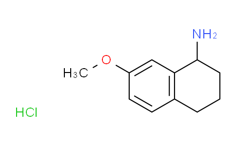 CAS No. 111758-82-8, 7-methoxy-1,2,3,4-tetrahydronaphthalen-1-amine hydrochloride