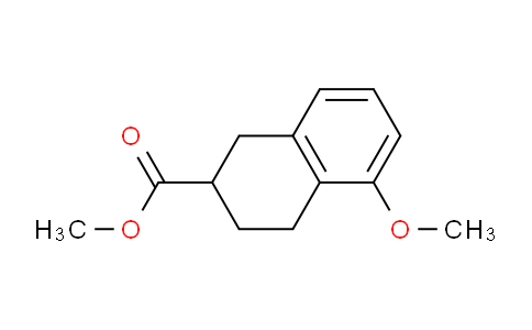 CAS No. 83781-71-9, methyl 5-methoxy-1,2,3,4-tetrahydronaphthalene-2-carboxylate