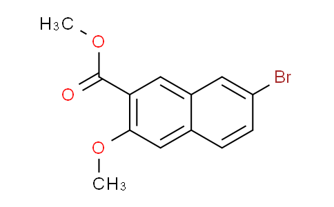 CAS No. 123266-51-3, methyl 7-bromo-3-methoxy-2-naphthoate