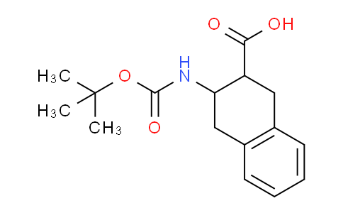 CAS No. 903094-83-7, 3-(tert-Butoxycarbonylamino)-1,2,3,4-tetrahydronaphthalene-2-carboxylic acid