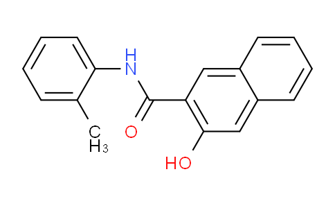 CAS No. 135-61-5, 3-Hydroxy-N-(o-tolyl)-2-naphthamide
