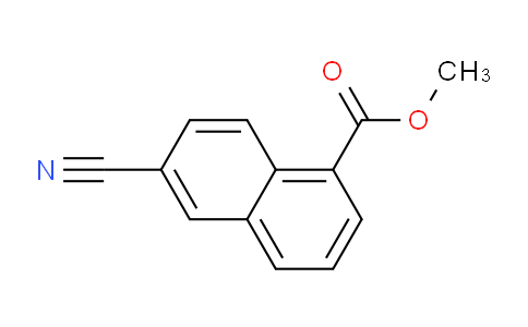 CAS No. 91804-22-7, methyl 6-cyano-1-naphthoate