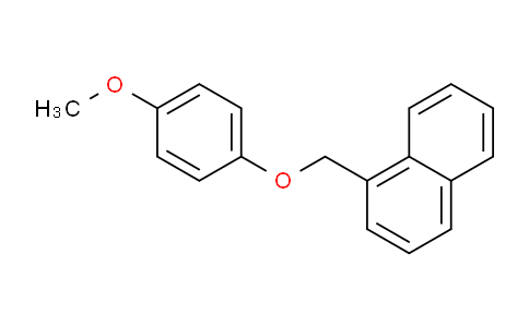 CAS No. 1037294-96-4, 1-((4-methoxyphenoxy)methyl)naphthalene