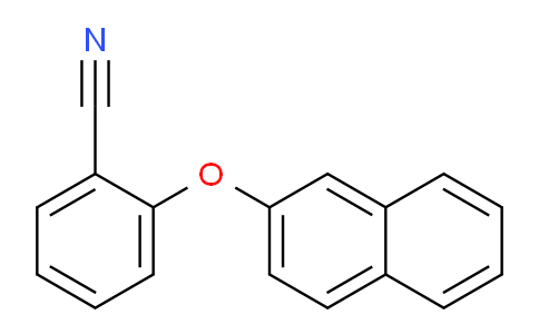 CAS No. 1041593-26-3, 2-(Naphthalen-2-yloxy)benzonitrile