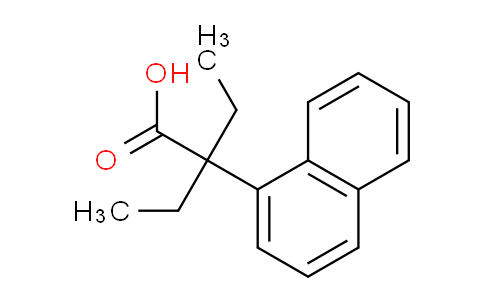 CAS No. 1085-91-2, 2-ethyl-2-(naphthalen-1-yl)butanoic acid