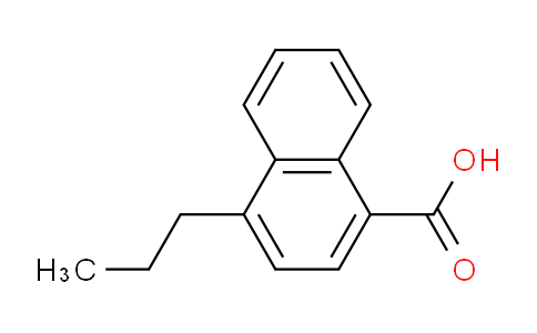CAS No. 107777-22-0, 4-Propyl-1-naphthoic acid