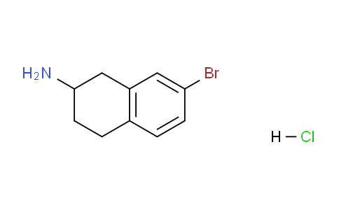 CAS No. 1187928-01-3, 7-bromo-1,2,3,4-tetrahydronaphthalen-2-amine hydrochloride