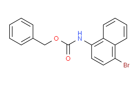 CAS No. 1215206-51-1, Benzyl (4-bromonaphthalen-1-yl)carbamate