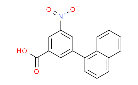 CAS No. 1261964-85-5, 3-(Naphthalen-1-yl)-5-nitrobenzoic acid