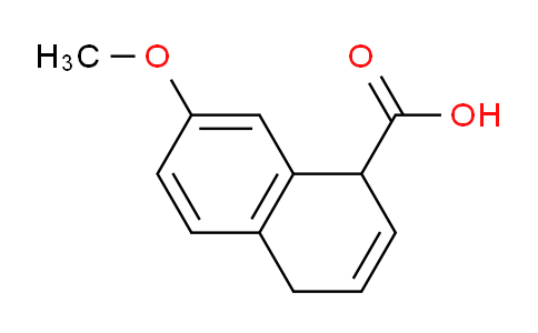 CAS No. 126857-49-6, 7-methoxy-1,4-dihydronaphthalene-1-carboxylic acid