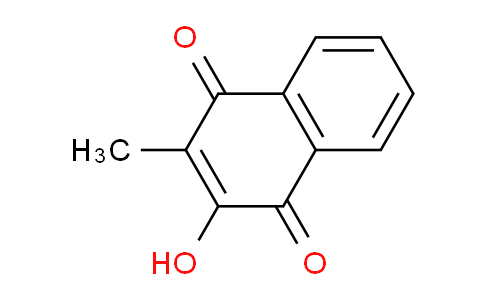 CAS No. 483-55-6, 2-hydroxy-3-methylnaphthalene-1,4-dione