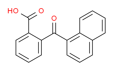 CAS No. 5018-87-1, 2-(1-Naphthoyl)benzoic acid