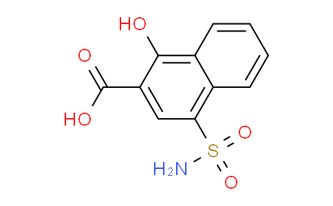 CAS No. 64415-15-2, 1-hydroxy-4-sulfamoyl-2-naphthoic acid