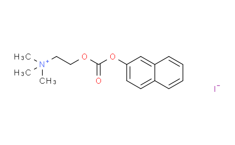 CAS No. 63175-14-4, N,N,N-trimethyl-2-(((naphthalen-2-yloxy)carbonyl)oxy)ethan-1-aminium iodide