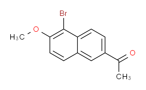 CAS No. 84167-74-8, 1-(5-bromo-6-methoxynaphthalen-2-yl)ethan-1-one